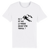 T-shirt Femme - Paradis au ski - Coton Bio