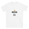 T-shirt Femme - Reine de la Peuf - blanc/gris - Petit Prix