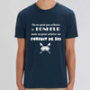 T-shirt Homme - Bonheur Forfait de ski - Coton Bio