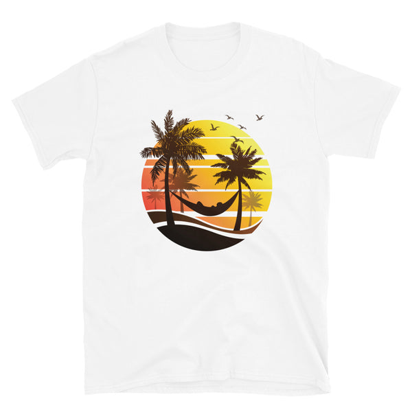 T-shirt Vacances en hamac homme