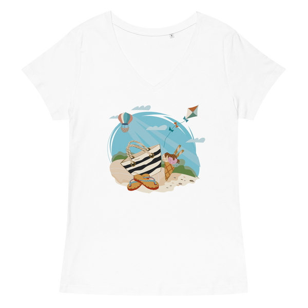 T-shirt Été Rétro femme